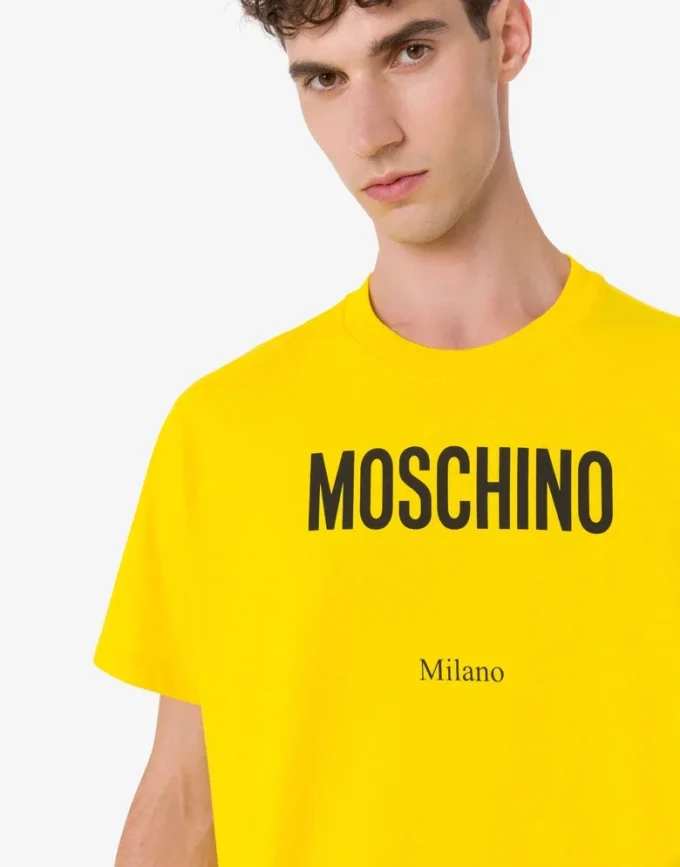 T-shirt en jersey de coton biologique imprimé