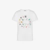 T-shirt en jersey de coton biologique imprimé