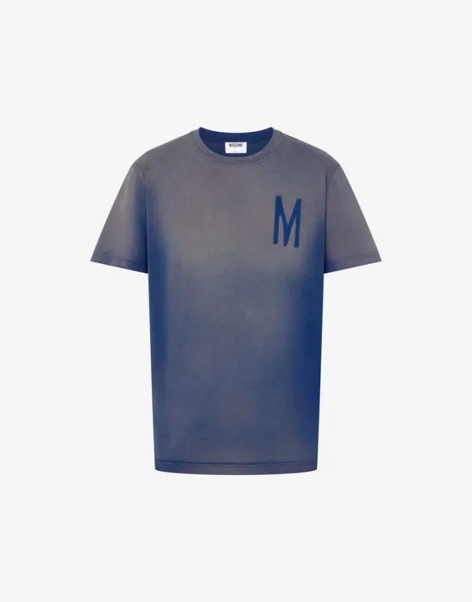 T-shirt en jersey de coton biologique imprimé T-shirt en jersey de coton biologique imprimé