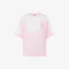 T-shirt en jersey de coton biologique imprimé T-shirt en jersey de coton biologique imprimé