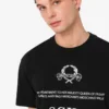 T-shirt en jersey de coton biologique imprimé T-shirt en jersey de coton biologique imprimé