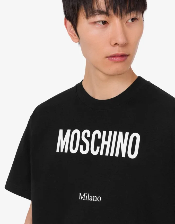 T-shirt en jersey de coton biologique imprimé