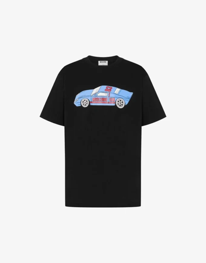 T-shirt en jersey de coton biologique imprimé