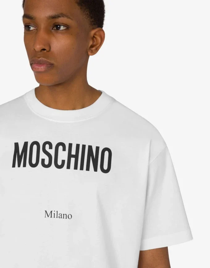T-shirt en jersey de coton biologique imprimé