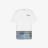 T-shirt en jersey de coton biologique imprimé T-shirt en jersey de coton biologique imprimé
