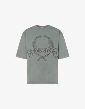 T-shirt en jersey de coton biologique Laurel Crown