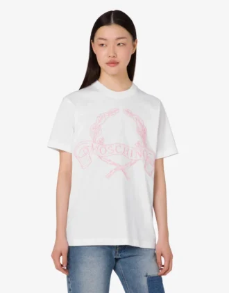 T-shirt en jersey de coton biologique Laurel Crown