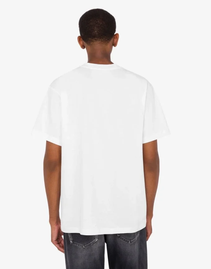 T-shirt en jersey de coton biologique Moschino Teddy Bear