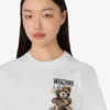 T-shirt en jersey de coton biologique Moschino Teddy Bear T-shirt en jersey de coton biologique Moschino Teddy Bear
