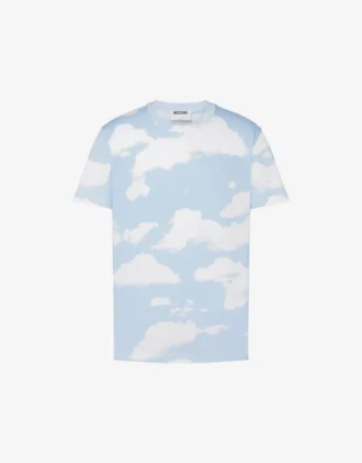 T-shirt en jersey de coton biologique Nuage d&rsquo;archives
