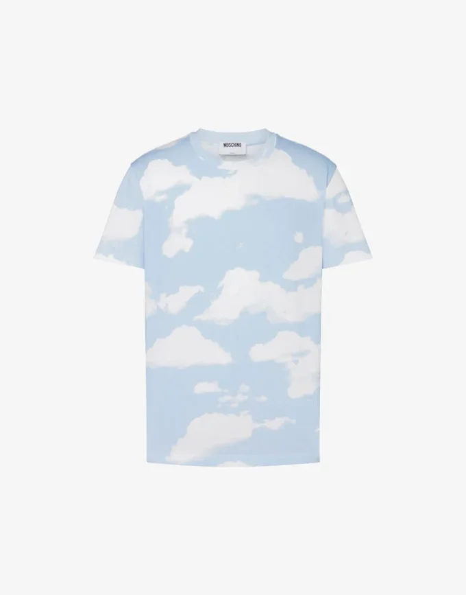 T-shirt en jersey de coton biologique Nuage d’archives T-shirt en jersey de coton biologique Nuage d’archives