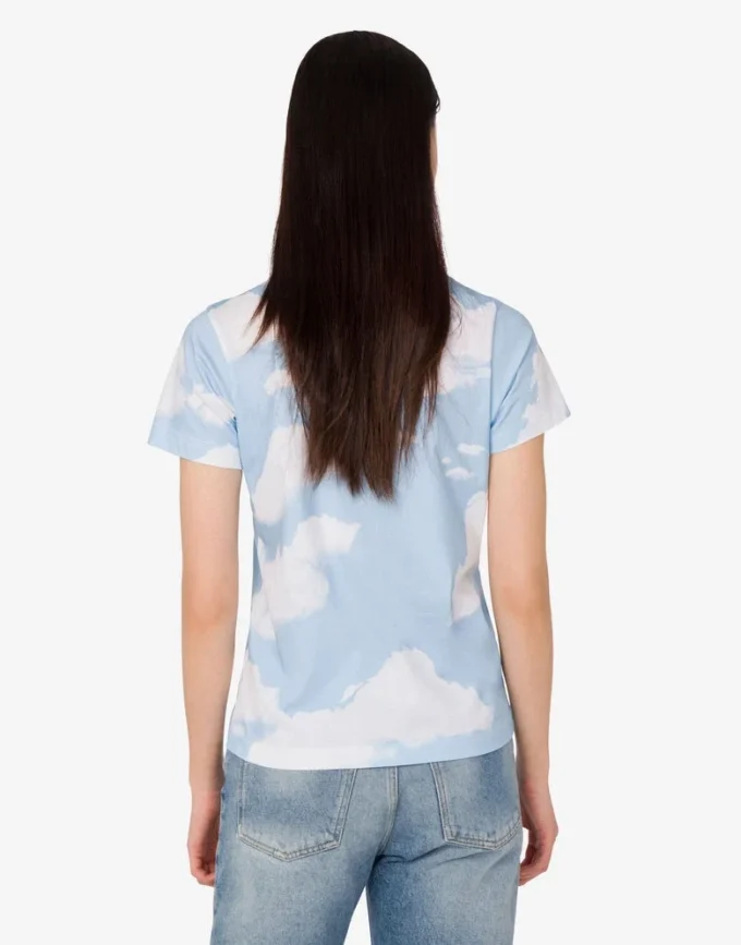 T-shirt en jersey de coton biologique Nuage d’archives T-shirt en jersey de coton biologique Nuage d’archives