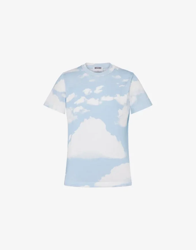 T-shirt en jersey de coton biologique Nuage d’archives T-shirt en jersey de coton biologique Nuage d’archives