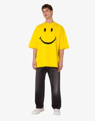 T-shirt en jersey de coton biologique Smiley®
