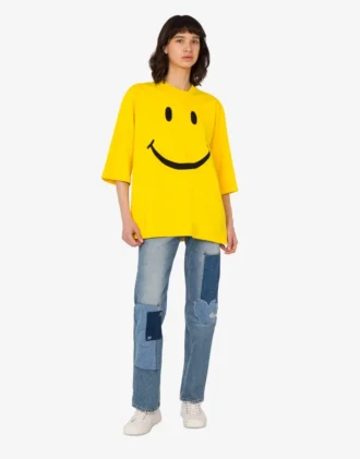 T-shirt en jersey de coton biologique Smiley®