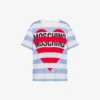 T-shirt en jersey de coton imprimé T-shirt en jersey de coton imprimé
