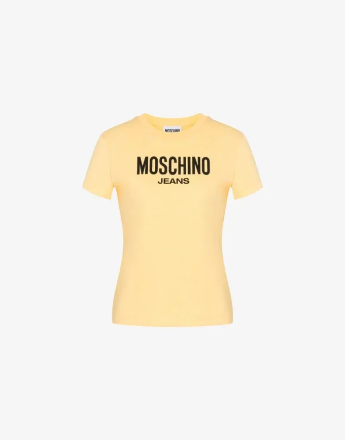 T-shirt en jersey de coton imprimé T-shirt en jersey de coton imprimé