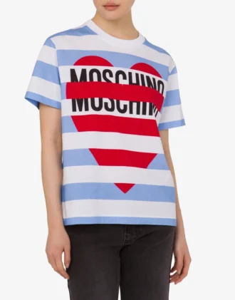T-shirt en jersey de coton imprimé