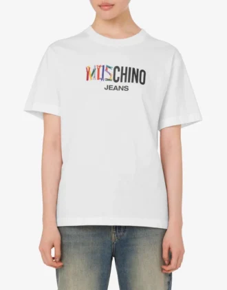 T-shirt en jersey de coton imprimé