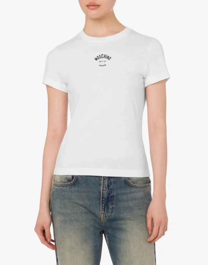 T-shirt en jersey de coton imprimé