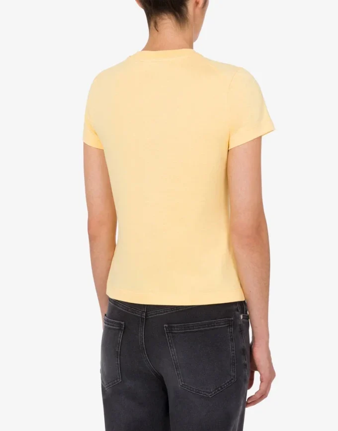 T-shirt en jersey de coton imprimé T-shirt en jersey de coton imprimé