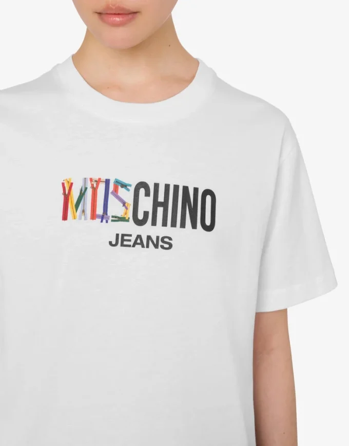 T-shirt en jersey de coton imprimé
