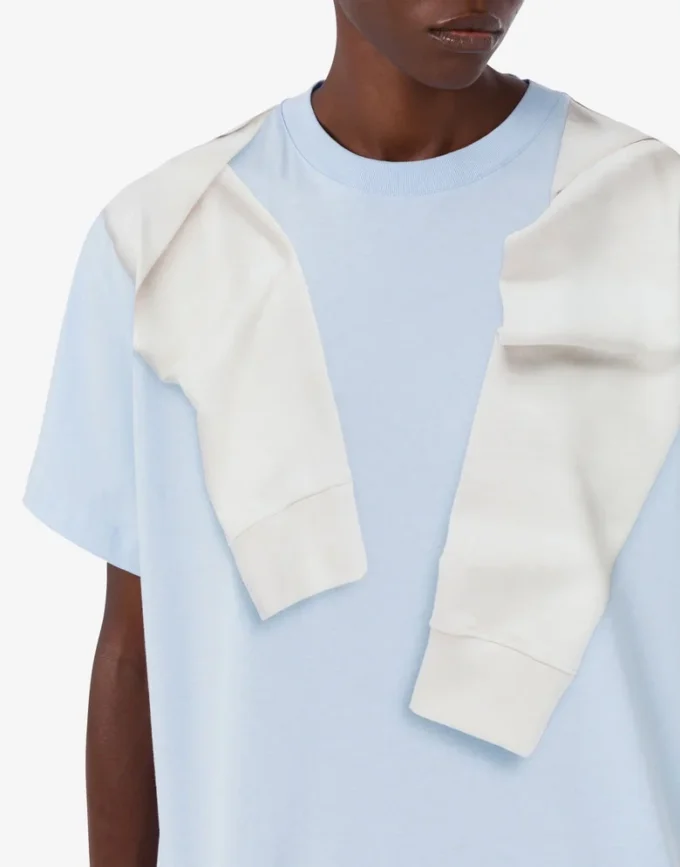 T-shirt en jersey de coton imprimé T-shirt en jersey de coton imprimé