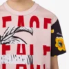 T-shirt en jersey de coton imprimé T-shirt en jersey de coton imprimé