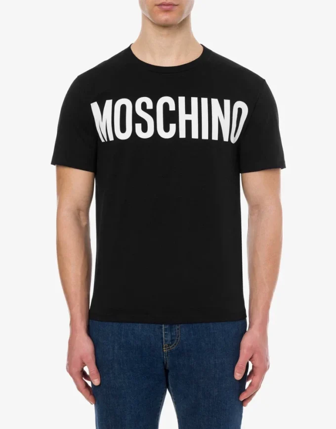 T-shirt en jersey stretch avec logo T-shirt en jersey stretch avec logo