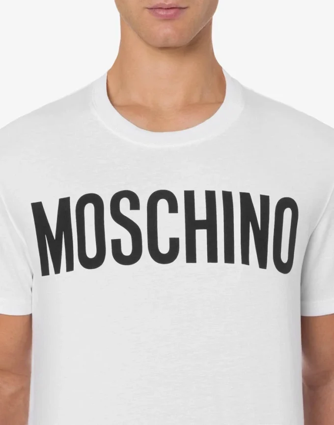 T-shirt en jersey stretch avec logo T-shirt en jersey stretch avec logo
