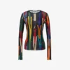 T-shirt en jersey stretch imprimé T-shirt en jersey stretch imprimé