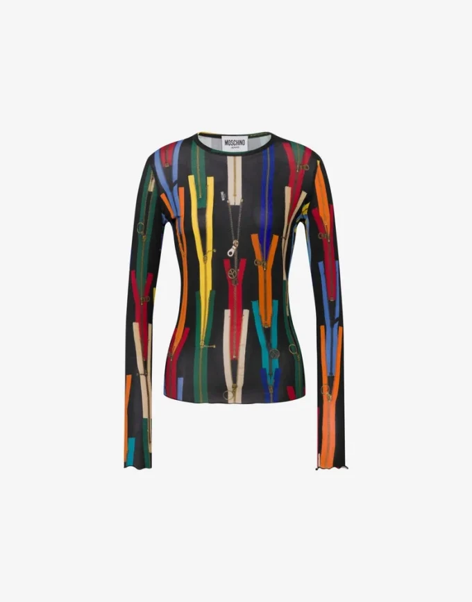 T-shirt en jersey stretch imprimé T-shirt en jersey stretch imprimé