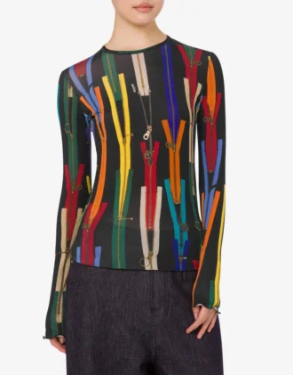 T-shirt en jersey stretch imprimé