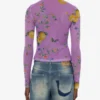 T-shirt en maille imprimée