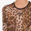 T-shirt en maille imprimée T-shirt en maille imprimée