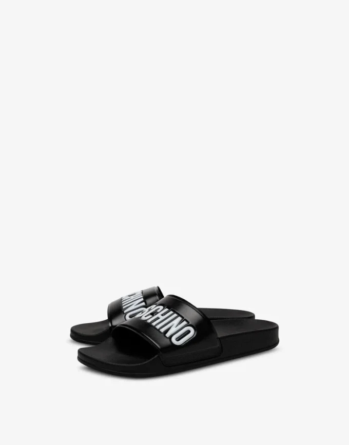 Tongs de piscine en PVC avec logo
