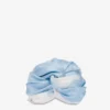 Turban en twill de soie Nuage d&rsquo;archives