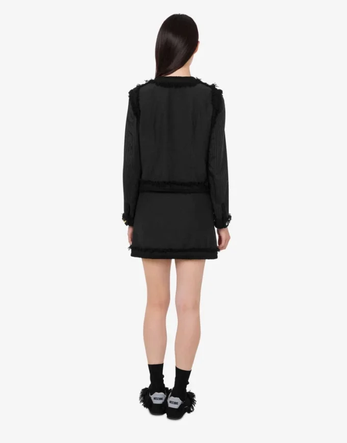 Veste bouclée extensible
