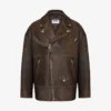 Veste de motard en cuir nappa Smiley® Veste de motard en cuir nappa Smiley®