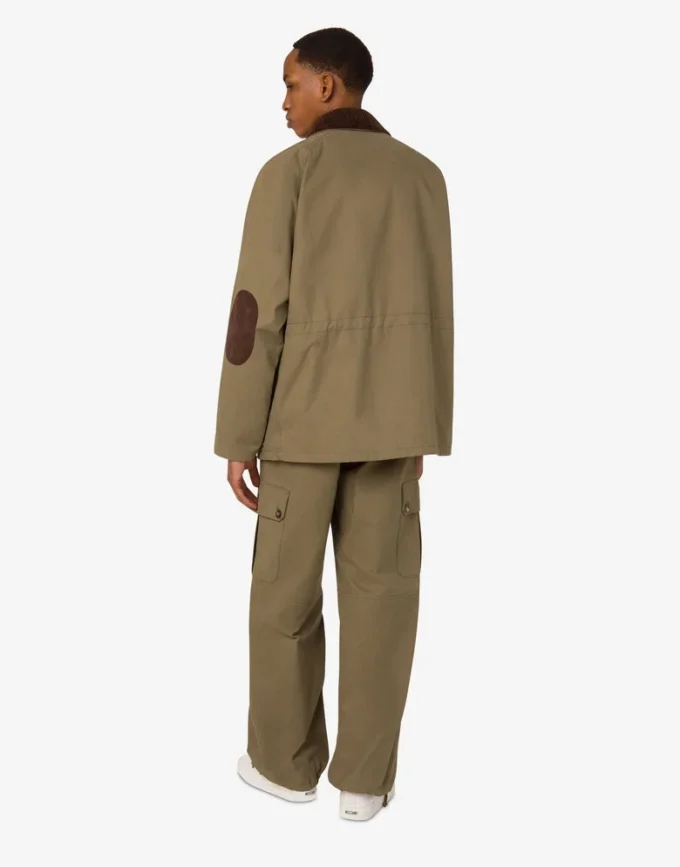 Veste en coton à diagonales Veste en coton à diagonales