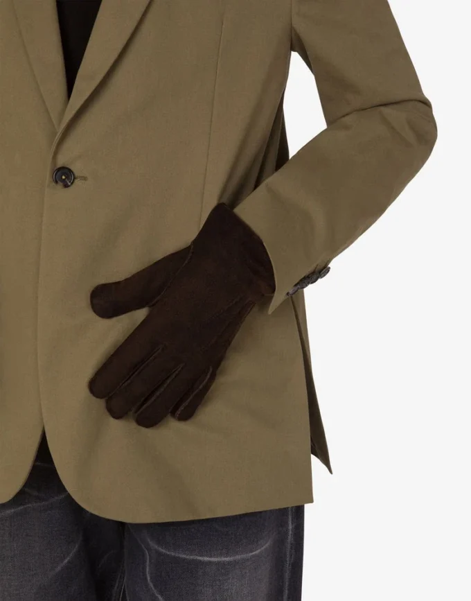 Veste en coton à diagonales Veste en coton à diagonales