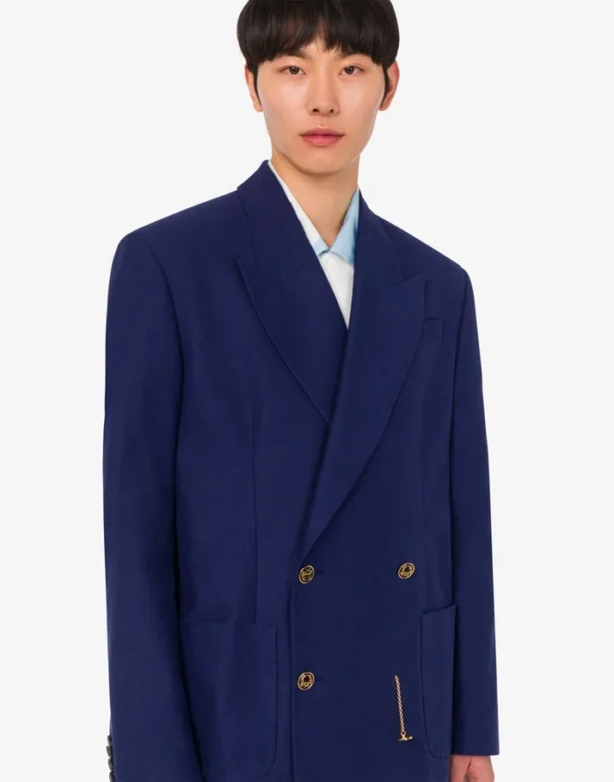 Veste en coton shantung Laurel Crown