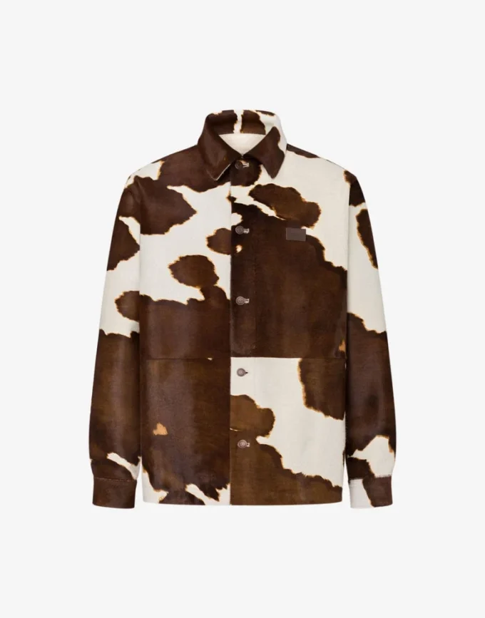 Veste en cuir de poney Veste en cuir de poney