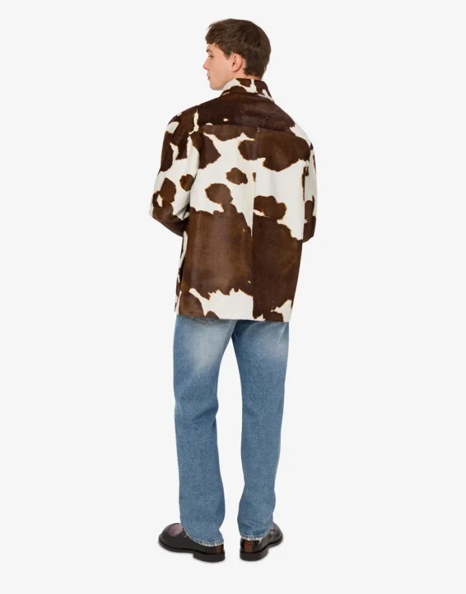 Veste en cuir de poney Veste en cuir de poney