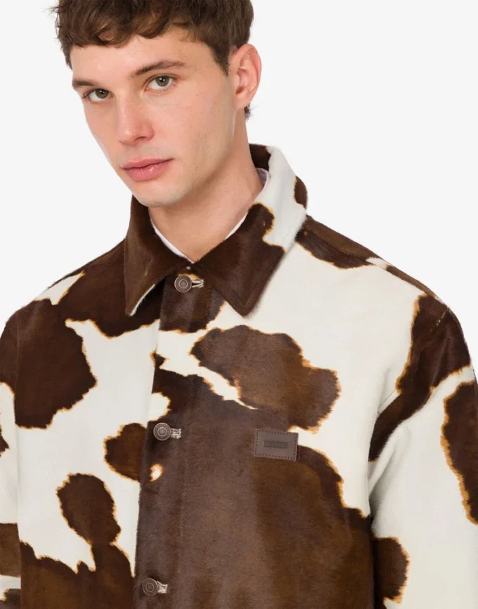 Veste en cuir de poney Veste en cuir de poney