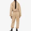 Veste en drill teinte en pièce