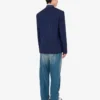 Veste en laine à fines rayures teinte dans la masse Veste en laine à fines rayures teinte dans la masse