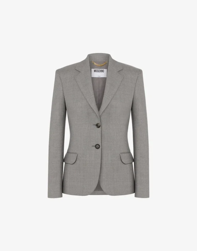 Veste en toile de laine Laurel Crown